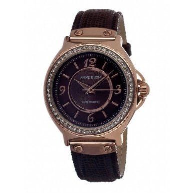 AK Anne Klein 10 9912RGBN Crystal Accent Ladies Watch