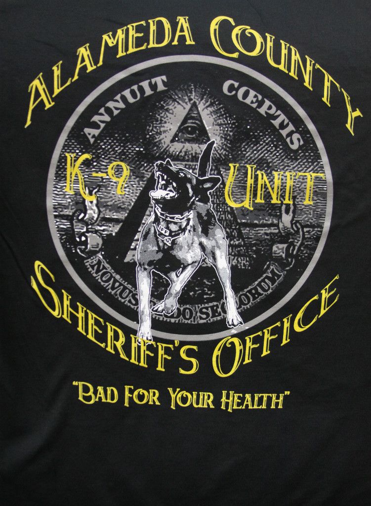 Alameda County Sheriffs K 9 Unit Hoodies