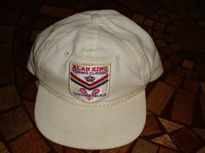 Caesars Palace Alan King Tennis Classic Ball Cap 1970S