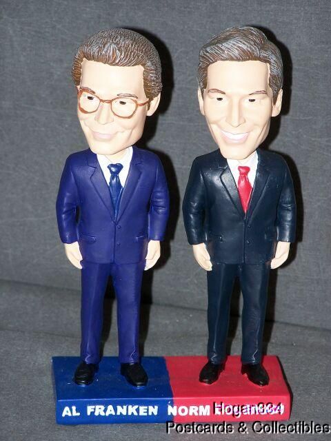 Vintage Al Franken & Norm Coleman Minnesota Senate Recount Bobblehead 