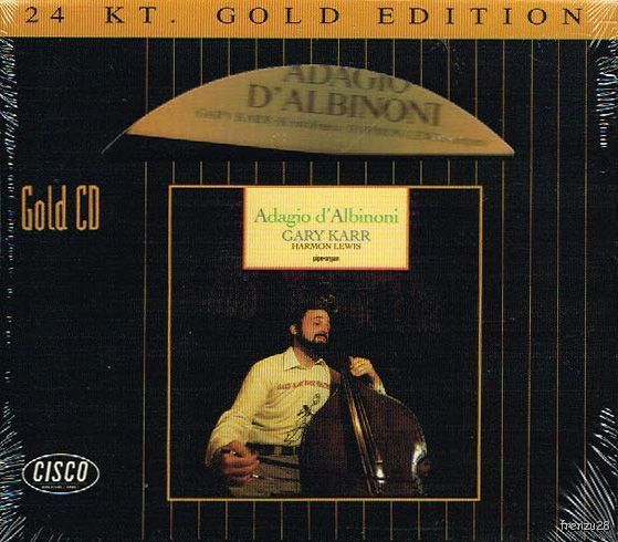 Gary Karr Adagio D Albinoni 24K Gold Cisco CD New SEALED