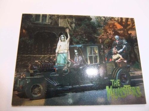 The Munsters Dart Promo P1 Card Fred Gwynne Al Lewis