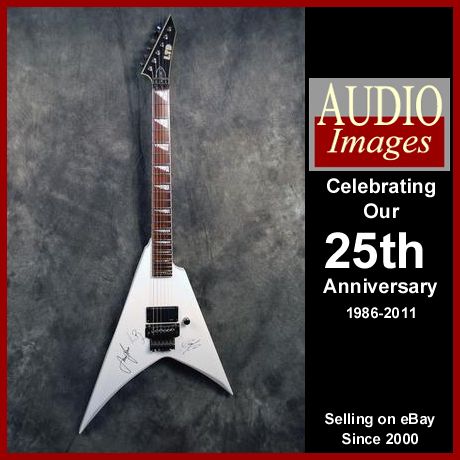 ESP Guitar Alexi Laiho 200 White New Electric Bodom Signed Henkka 