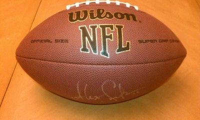 alex smith 49ers signed auto nfl football w coa