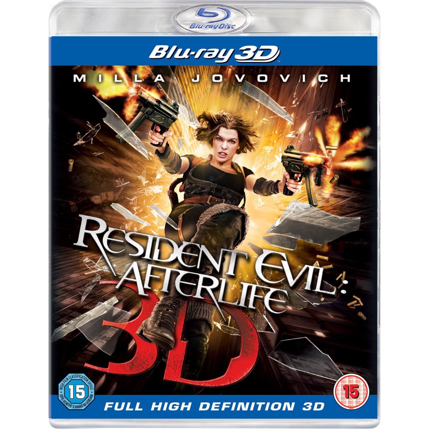 Resident Evil Afterlife 3D Blu Ray Milla Jovovich New 5035822919594 