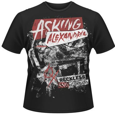 asking alexandria reckless relentless shirt