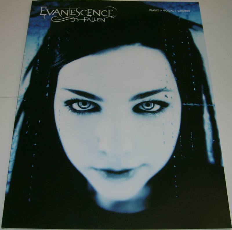 Evanescence Fallen Piano Vocal Chords Song Book Amy Lee