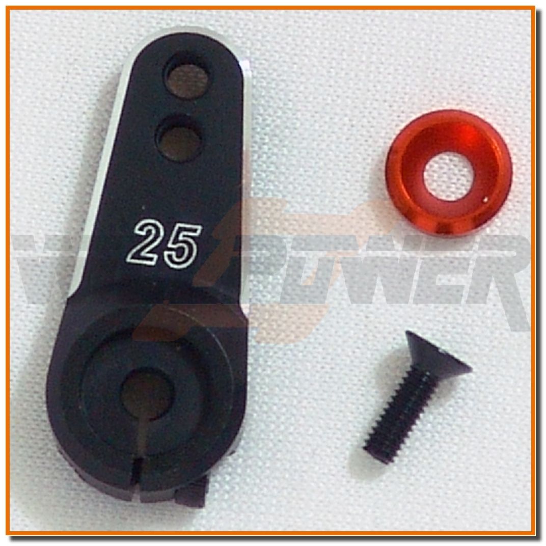 Steering Alum Servo Horn Arm 25T (RC WillPower) ACE DS1015 FUTABA 