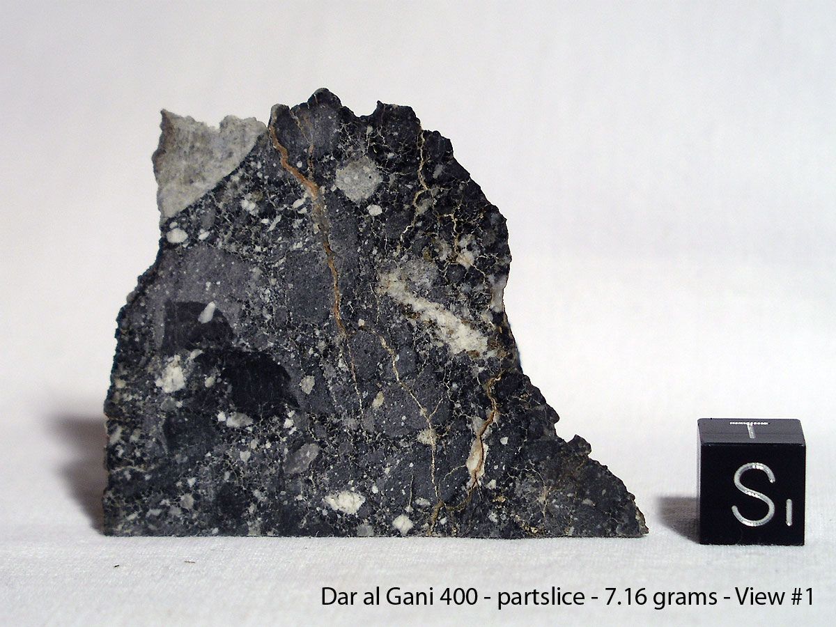 Lunar Meteorite from LIBYA Dar Al Gani 400 Alun A