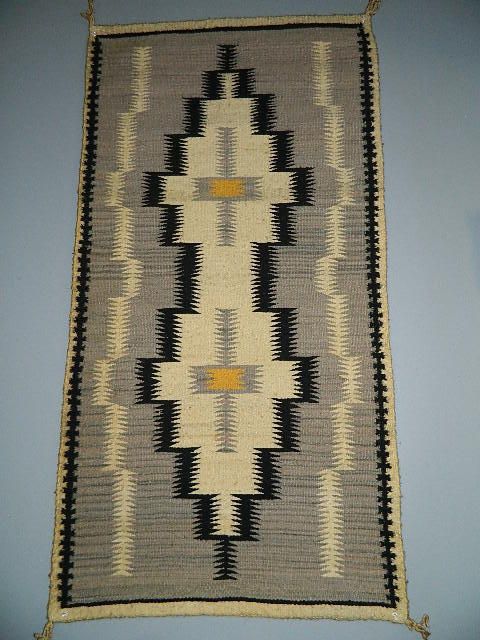 Runner American Indian Blanket Navaho Wool