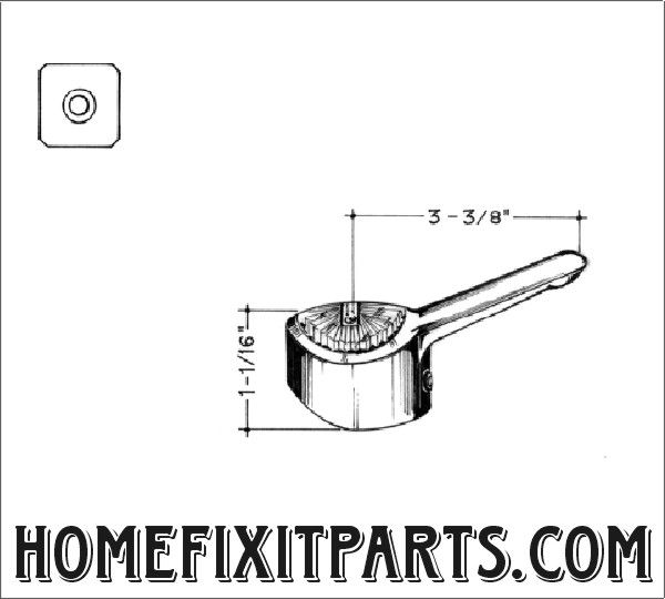 Lot of 2 American Standard 060243 0020A Replacement Ceramic Faucet 