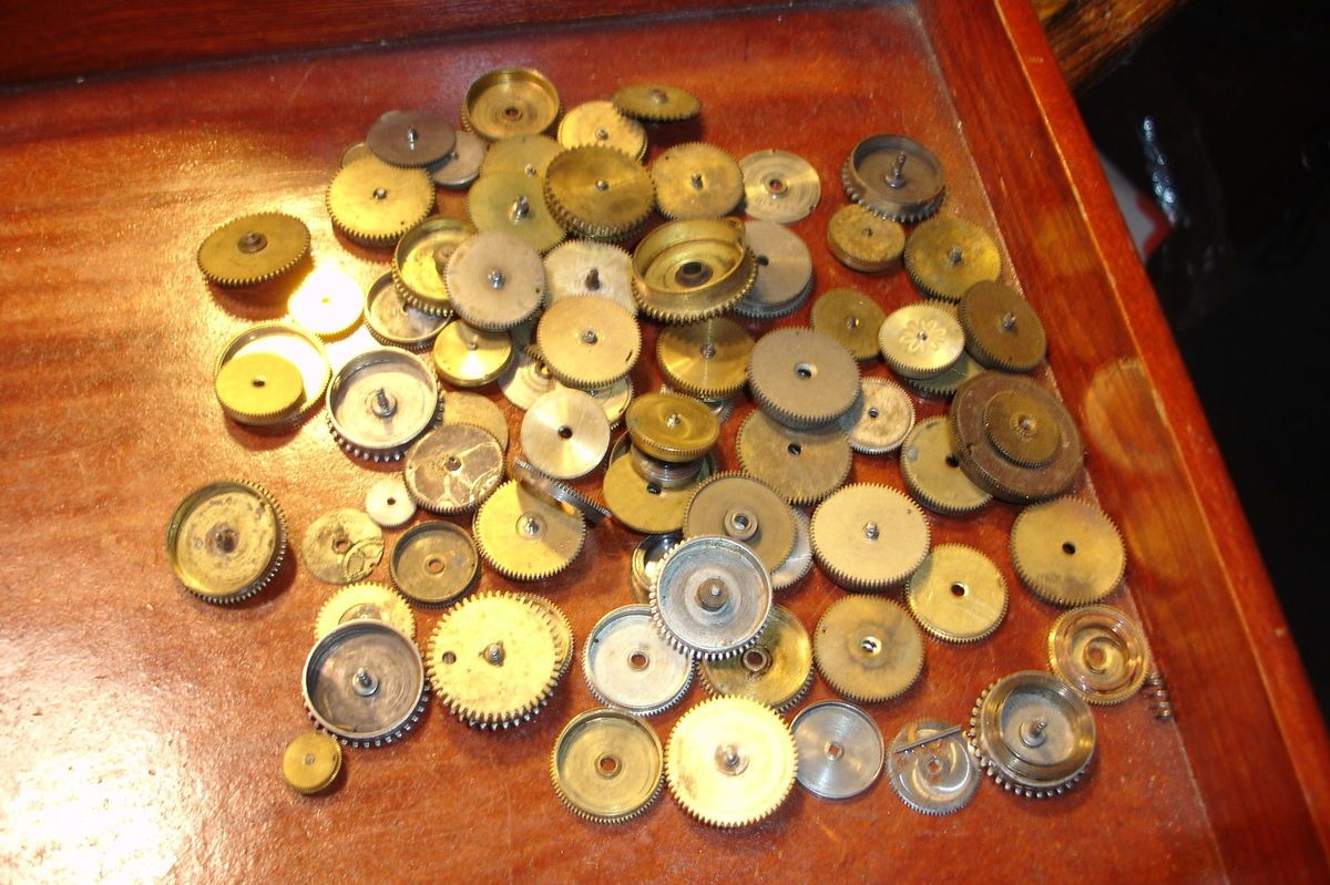 Lot Mostly All Sizes Waltham Elgin Keywind Pocket Watch Mainsprings 