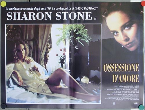 DI10 Blood and Sand Sharon Stone 6 Orig Poster Italy