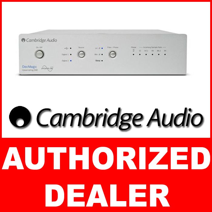 CAMBRIDGE AUDIO DacMagic Digital to Analogue Converter Silver