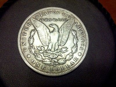 1890 o morgan silver dollar