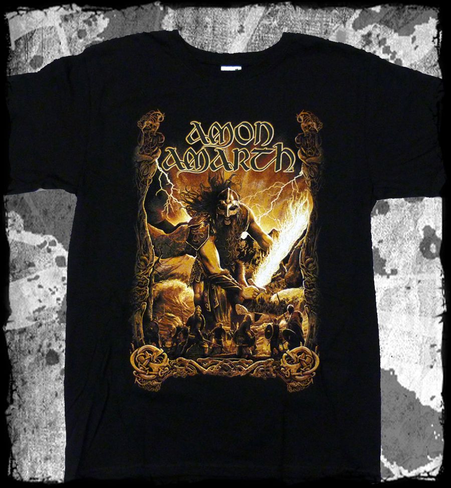 Amon Amarth   Surtur sword back   official t shirt   FAST SHIPPING 