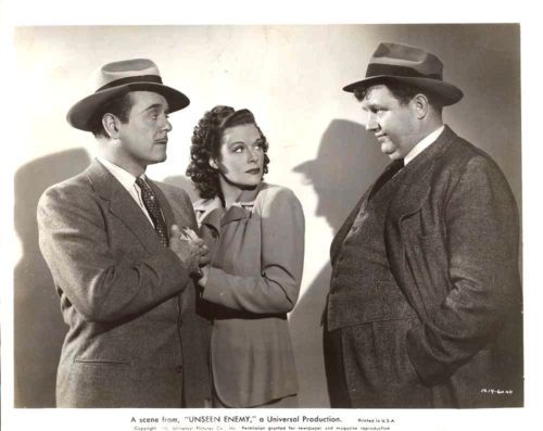 Irene Hervey Leo Carrillo Andy Devine Unseen Enemy