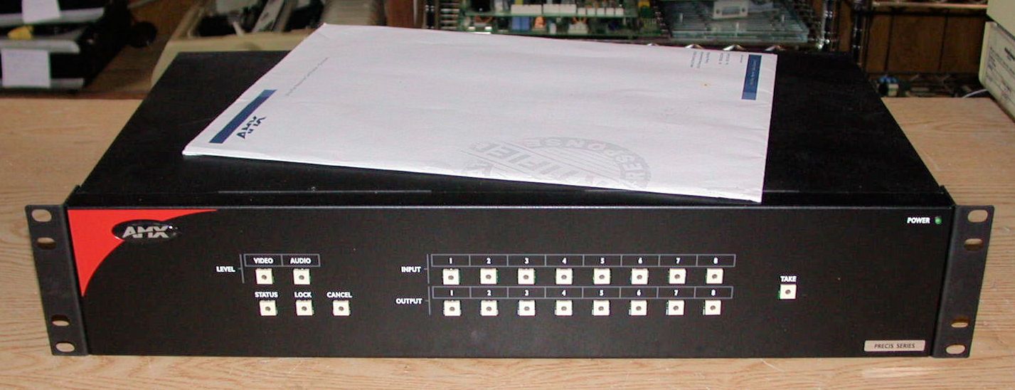 Autopatch AMX Precis Lt 8x8 HDTV Matrix Switcher w RCA