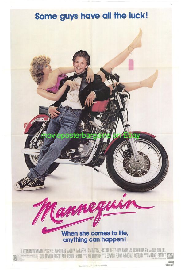   information mannequin movie poster andrew mccarthy kim cattrall