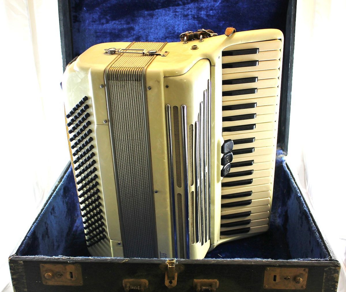 Vintage Ancona Accordion Case Made in Italy