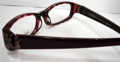 NICOLE MILLER Wine Not Blackberry new Women Eyeglass Frame eyewear