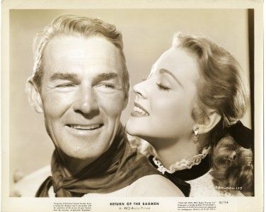   THE BADMEN ORIG STILL WESTERN RANDOLPH SCOTT ANNE JEFFREYS PORTRAIT