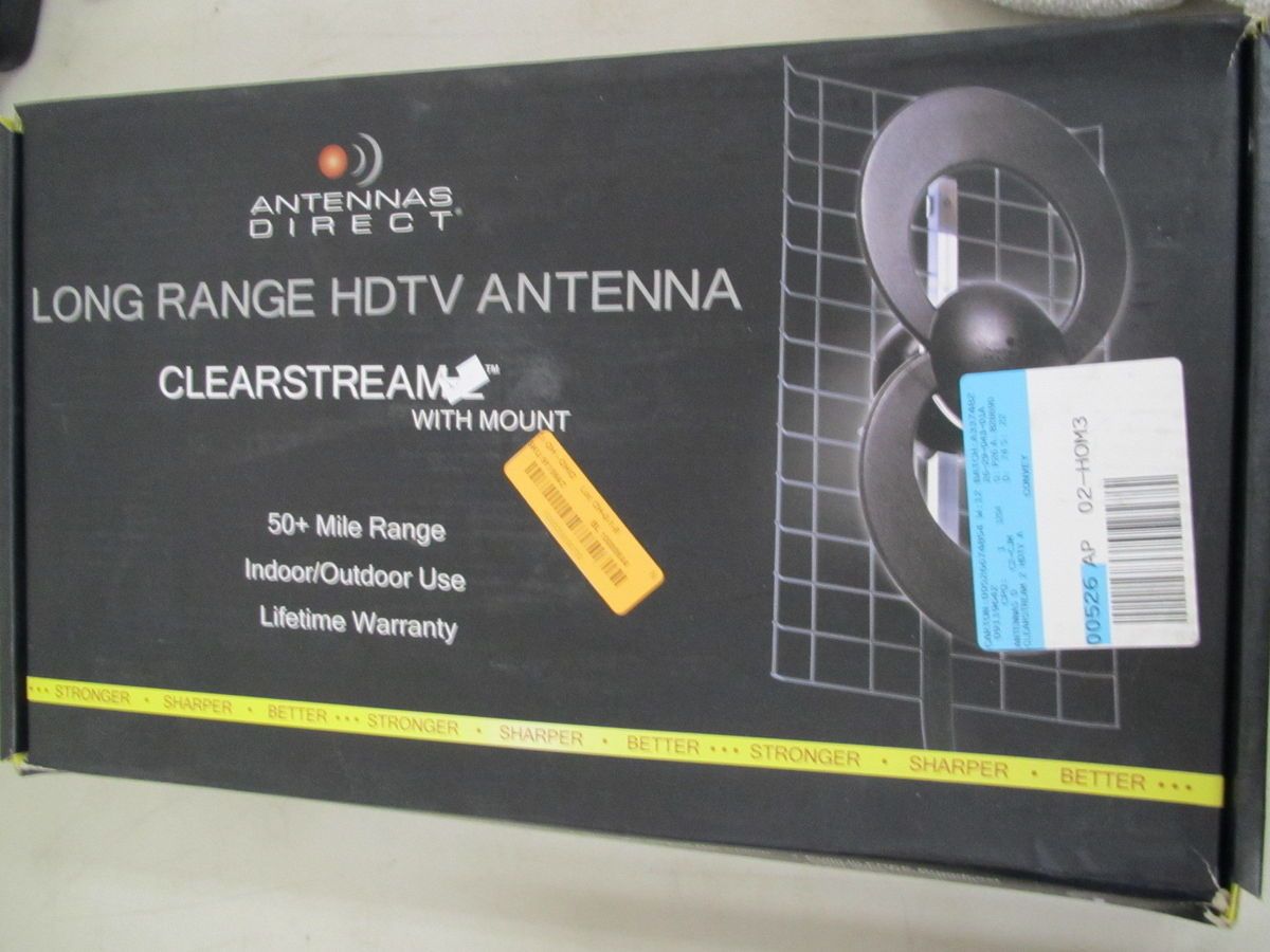 Antennas Direct Clearstream 2 NIOB Long Range 50 Mile HDTV Antenna 