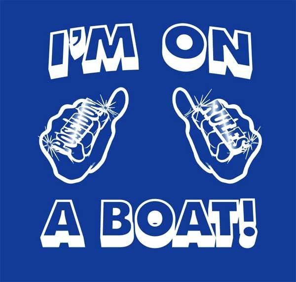 Im IM on A Boat T Shirt Men Funny Humor SNL T Pain Tee