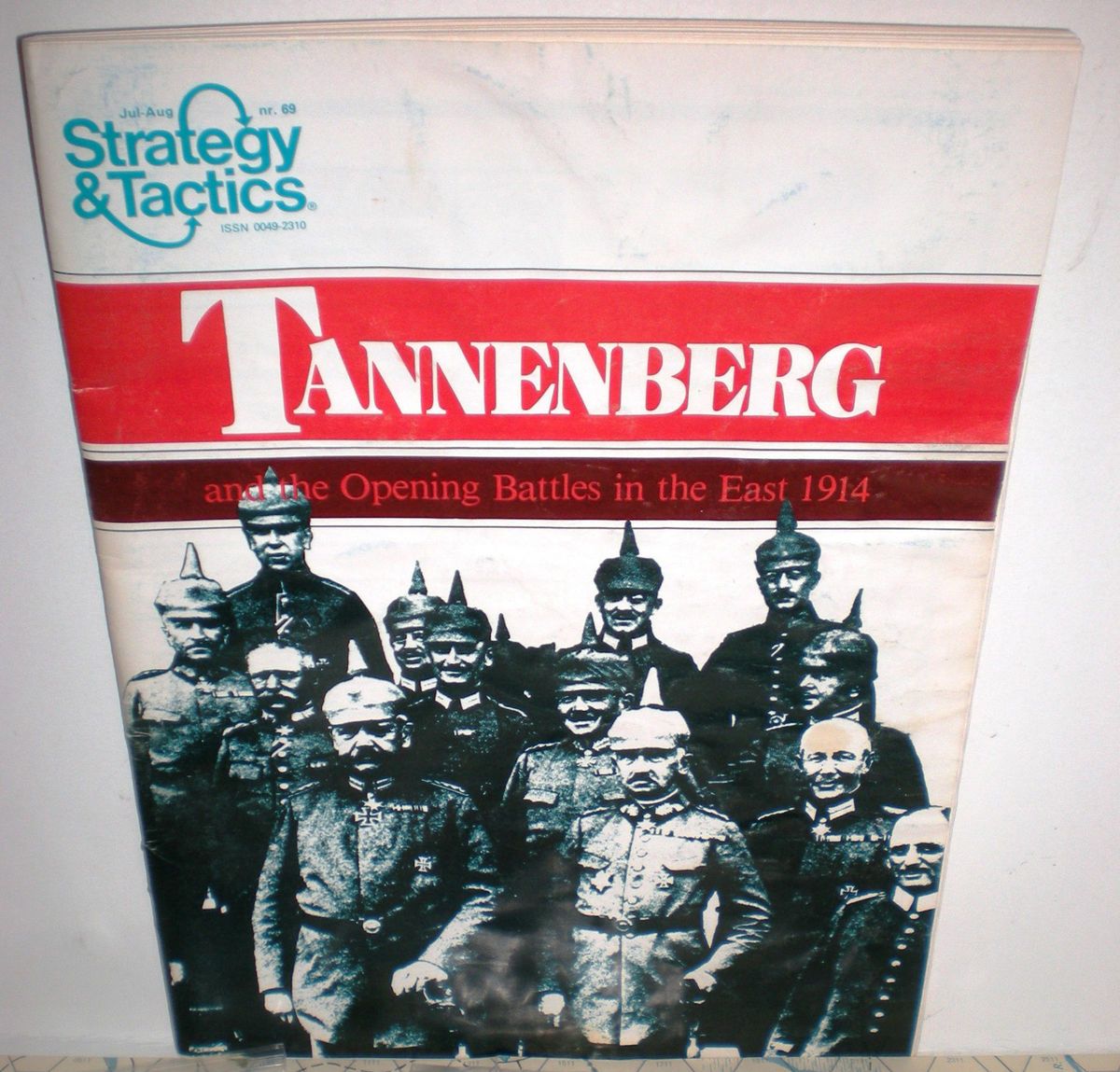 BOARD WAR GAME+Magazine WW1 S&T #69 Tannenberg Opening Battles in the 