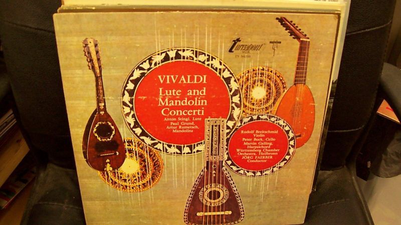 Vivaldi Lute and Mandolin Concerti Turnabout TV 34153s