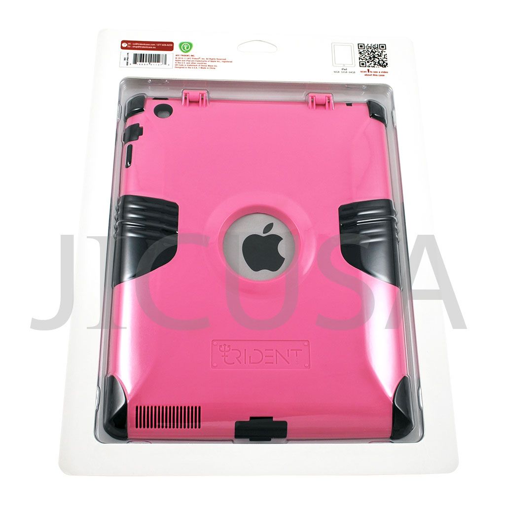 Retail OEM Trident Kraken II 2 Series Hard Case Apple iPad 2 Pink