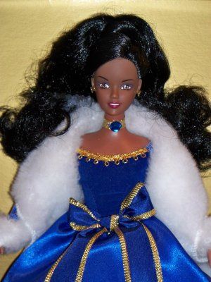   BARBIE SIZE 11.5 FASHION DOLL AA HOLIDAY MAGIC (BLUE) JAKKS PACIFIC