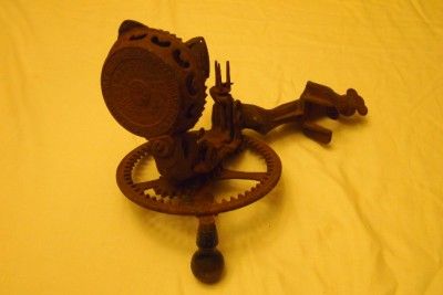 Antique Apple Peeler Reading Hardware Co Pennsylvania Cast Iron Pat 