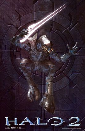 Halo 2 Arbiter RARE 22 x 34 Poster Print