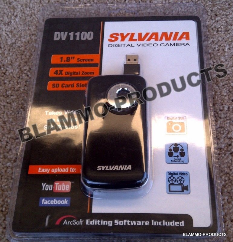 New Sylvania Digital Video Camera DV 1100 Camcorder