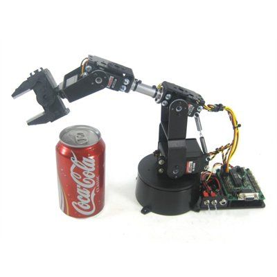   Degrees of Freedom Robotic Arm Combo Kit (with electronics)