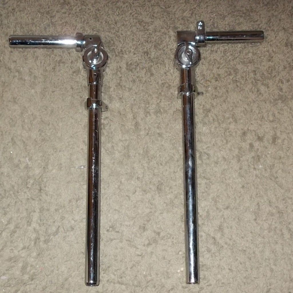 Heavy Duty Pair of 7 8 Chrome Tom Arm Mounts