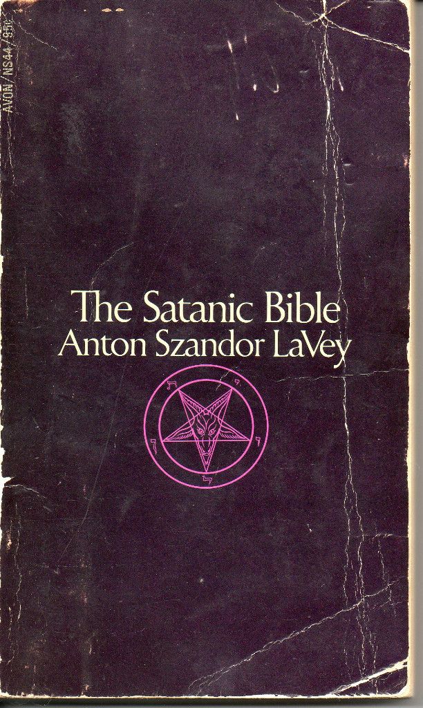    Bible 1st Printing 1969 signed by Anton LaVey M Aquino personal copy