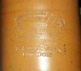 Vintage J Bourne Son Denby Pottery P J Arnold London Vitreous Stone 