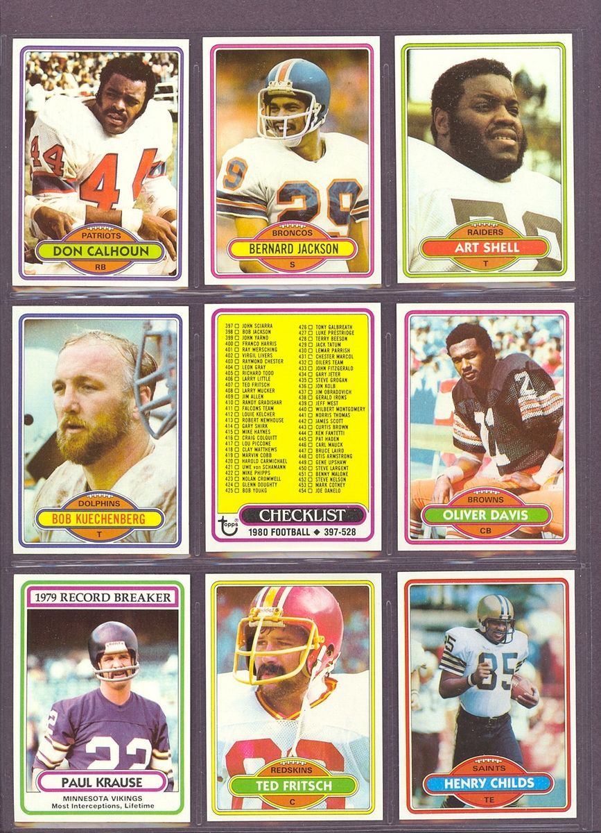 1980 Topps #382 Art Shell Raiders (Mint) *205791