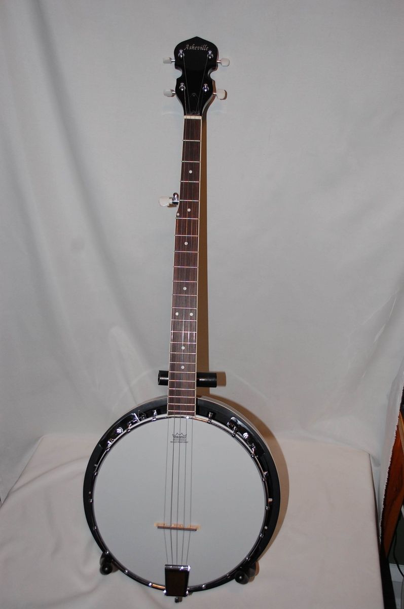 Asheville 5 String 18 Bracket Banjo Bluegrass Folk New