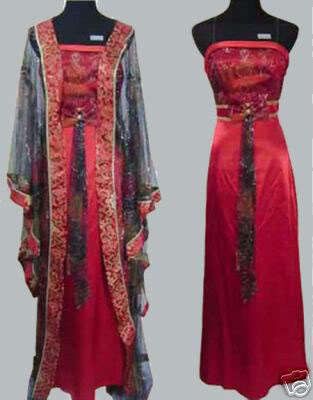 Suit of Traditional Chinese Womens Clothing Dress