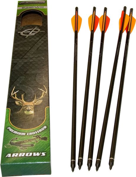   Pack 22 Headhunter Crossbow Carbon Arrows w Field PT Moon Nock