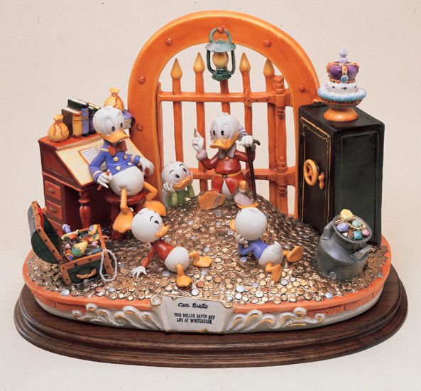 disney capodimonte uncle scrooge figurine description