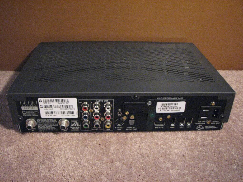 Scientific Atlanta Explorer 4240HDC Cable Box HDTV HDMI