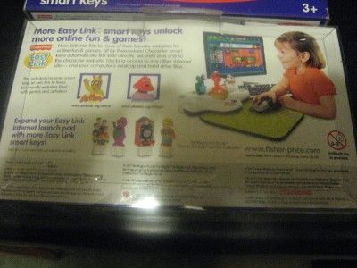 NIB Fisher Price Easy Link Smart Keys Clifford, Arthur, Barney and The 