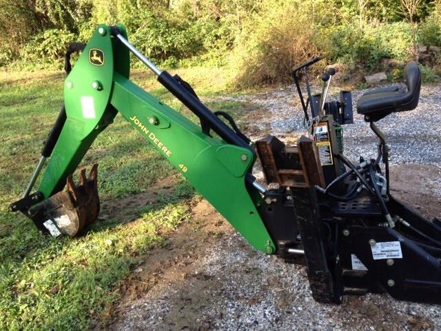 Very Nice John Deere 49 Backhoe Attachment