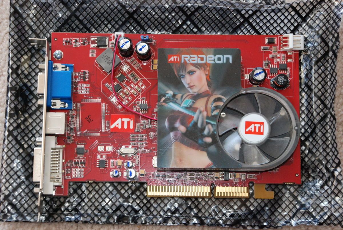 ATI Radeon X1300 Pro 256MB AGP 102G016601 Video Graphics Card