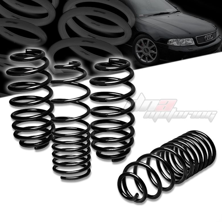 Audi A4 B5 1 5 Drop Suspension Black lowering Spring Srpings 320 