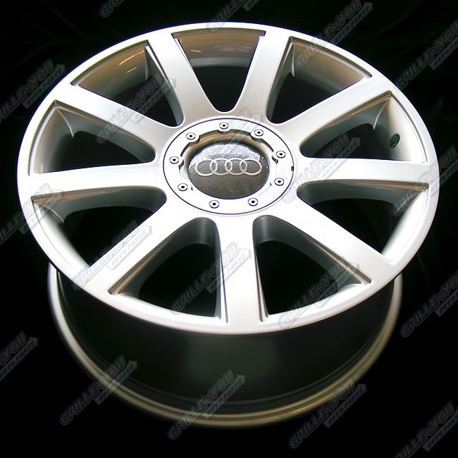 Audi RS6 RS4 A4 A5 S4 S6 A6 Q5 Wheel 18x8 0 Rim with Central Cap 1 New 